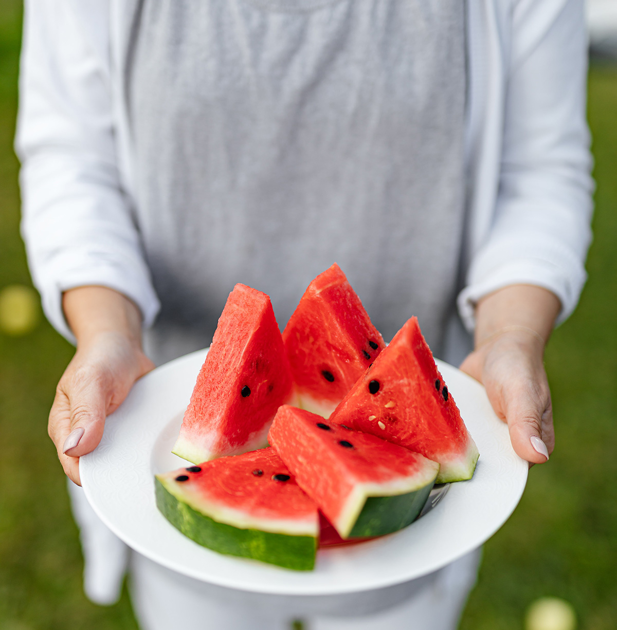 watermelon contains more than 90% water - eat more water for hydration and improved health